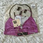 SER.O.YA DORAL SILK BRALETTE IN ROSE BUD SIZE XS Purple Photo 1