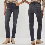 Mother Denim the Mid Rise Dazzler Ankle Jeans, Lighting Up‎ Lanterns Black Size 27 Photo 1