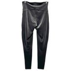 Spanx  Ready to Wow Gray Velvet Leggings L Holiday Photo 5