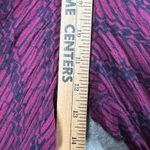 Free People  Jumpsuit Small S Magenta Purple Smocked Wide Leg Boho Gypsy Festival Photo 11