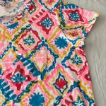 Fresh Produce  Colorful Abstract Print Top Photo 2