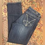 Kut From The Kloth WILL NOT TAKE LESS Ladies Darker Denim Straight Leg Jeans Photo 2