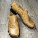 Franco Sarto Flex Tan Leather Loafers Size 6 Medium Photo 0