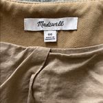 Madewell 100% Cotton Tan khaki Button-Front Vest tortoiseshell buttons 00 Photo 5