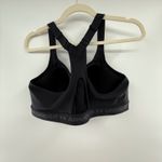 Under Armour  Front Zip Sports Bra Women's 38D Black High Support Photo 2
