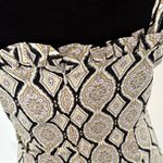 Boohoo  NWOT Paisley Printed Tie Front Mini Dress Photo 4