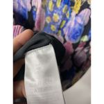 Ganni  Pleated Floral Georgette Blouse Women's 34 US 2 Sleeveless V-Neck Boho Photo 7