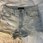 Aeropostale Denim Shorts Size 4 Areo Cheeky Photo 0
