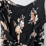 Somedays Lovin ' Black Floral Cropped Romper Size Small Photo 5