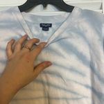 Splendid SM Light Blue Tie Dye Pull Over Sweater Photo 3