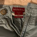 Merona Light Blue Cargo Capri Pants Photo 7