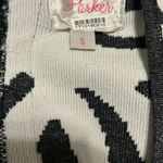 Parker  Aztec‎ Bodycon Stretch Knit Dress
Metallic Dark Gray White Size Small Photo 7