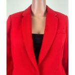 British Khaki Women's Red Blazer Size Medium Photo 2
