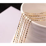 Boutique 18k Yellow Gold Filled Flat Mariner Chain Necklace, 20” Photo 14