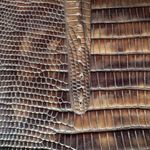 Sondra Roberts VTG Y2K Faux Snakeskin Double Handles Purse Shoulder Bag Brown Photo 8