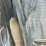 American Eagle  Distressed Light Wash 90s Straight Leg Jeans Size 00 Photo 7