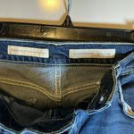 Pilcro and the Letterpress  Slim Boyfriend Jeans in Dark Blue Photo 3