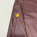 Ronny Kobo Faux Leather Wide Leg Pants Size 10 Brown Photo 6