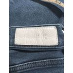 RE/DONE High Rise Skinny Jeans - Size 24 Jet Blue Black Minimalist Chic Photo 2