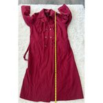 Blair Vintage  Burgundy Red Trench Coat with Removable Liner Made in USA‎ Photo 9