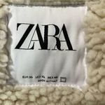 ZARA thick faux sherpa lined coat size xl Photo 8