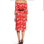 Lovers + Friends  Floral Red Dress Boho Chic Vacation Photo 1
