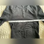 Gymshark  Black Scoop neck Waffle Open Back Bodysuit Size Small Photo 5