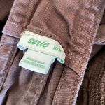 Aerie Werk & Play Twill Raw Hem Overalls in Relic Brown Size Medium Photo 3