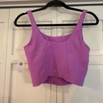 Old Navy NWT longline bra size M purple Fuschia Photo 4