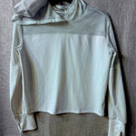 Zella - XL 14-16 white mesh cropped hoodie Photo 0