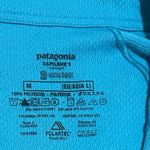 Patagonia Capeline 3 Midweight Quarter Zip Blue Outdoor Hiking Teal Sz Medium Photo 3