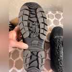 Sorel Waterfall Low Black Lace Up Boots with Rugged Design activewear suede Photo 7