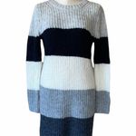 American Eagle NWOT Outfitters Bold Striped Wool Blend Sweater Midi Dres Photo 3