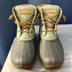 Sperry  Grey Top Sider Boots Photo 1