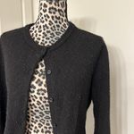 H&M black button up cardigan sweater medium Photo 1