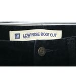 Gap Vintage Low Rise Boot Cut Velvet Jeans Womens 8 Stretch Whimsigoth Grunge Photo 4