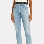 AGOLDE  Pinch Waist Debut Blue Skinny Leg High Rise Jeans Women’s Size 24 Photo 9