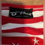 Vtg 90's D‘toch Sport Wear Sailor White Red Stripes Logo Top Women Sz 2XL Photo 6