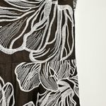 Dress the Population size XS Black Cream Floral Embroidered Dress Sleeveless Photo 6