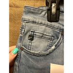 NWT Kancan Woman’s Mid Rise Flare Jeans Size 13/30 Light Wash Blue Photo 6