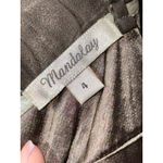 NWT Mandalay Brown Silk Beaded Sequin Maxi Long Gown Evening Formal Dress Size 4 Photo 10