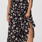 Torrid  Challis Smocked Maxi Dress 2x‎ Photo 0