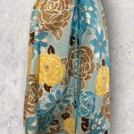 Rubber Ducky Productions Strapless floral print dress size L Photo 3