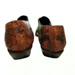 Mister Shoes by Markon “Sandy” Footwear vintage low cut western shoes Sz 8 Black Photo 3