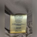 Alice + Olivia  Juniper Chocolate Brown Silk Asymmetrical Draped Sleeve Blouse S 4 Photo 12