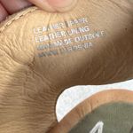 Miz Mooz Miz‎ Mooz New York City Cienna Sage Green Leather Cutout Ankle Strap Sandals 9.5 Photo 5