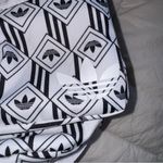 Adidas Black and White Geometric mini Backpack Photo 8
