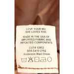 Show Me Your Mumu  Anderson Maxi Dress in Copper Luxe Satin XS Photo 4