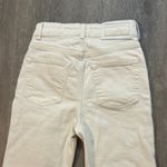 La Ligne Sz 23 Meredith Off White Cream High Rise Cropped Flare Leg Denim Jean Photo 8