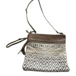 Myra‎ Bag Contentment 100% Cotton Leather Boho Crossbody Bag Purse Brown Photo 0